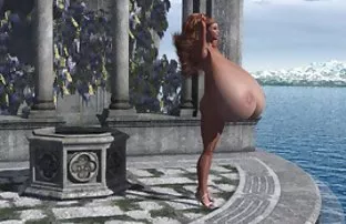 XXX Porno dengan cantik brunette Diamond cerpen bergambar dewasa